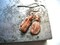 Raw Copper Nugget Metalwork Earrings Jewelry handmade in the USA product 2